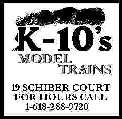 K10's Model Trains Logo